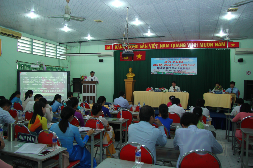 Hội nghị Cán bộ - Công chức - Viên chức năm học 2017-2018